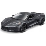 Maisto Chevrolet Corvette Stingray Coupe 2020 šedá 1:18 – Hledejceny.cz