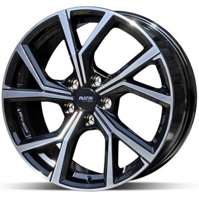 Platin P115 black 7x17 5x114,3 ET43 black polished