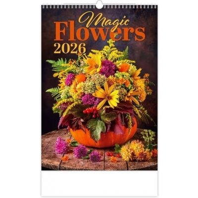 Magic Flowers nástěnný 2026 – Hledejceny.cz