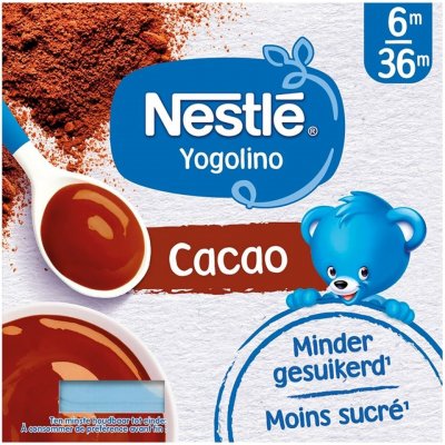 Nestlé YOGOLINO Kakao mliečny dezert 4 x 100 g – Zbozi.Blesk.cz