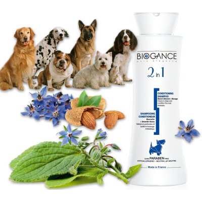 Biogance šampon s kondicionerem 2 in 1 250 ml