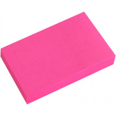 Blok lepicí NEON ružový 51 x 76 mm – Hledejceny.cz