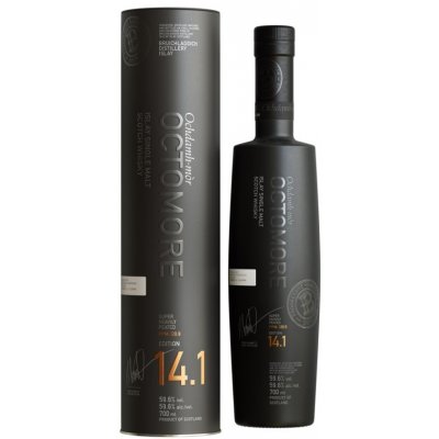 Bruichladdich Octomore 14.1 59.6% 0,7 l (tuba) – Hledejceny.cz
