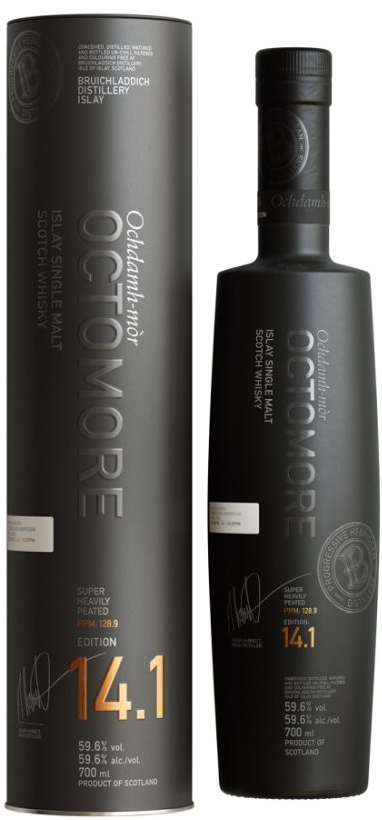 Bruichladdich Octomore 14.1 59.6% 0,7 l (tuba)