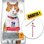 Hill's Feline Young Adult Sterilised Chicken 10 kg – Zboží Mobilmania