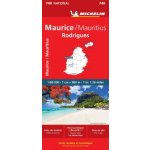 Maurice Mauritius - Michelin National Map 740 – Hledejceny.cz
