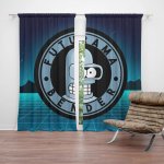 Sablio Závěs Futurama Bender Čtvrtá dimenze: 2ks 140x250cm – Hledejceny.cz