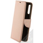 Pouzdro 1Mcz Stranding Book Huawei P Smart Pro, Honor 9X růžově zlaté – Zboží Mobilmania