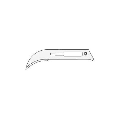 Surgeon Čepelka skalpelová Carbon Steel č. 12 – Hledejceny.cz