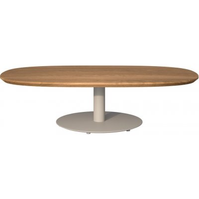 Tribu T-Table oválný 136x80x35 cm rám lakovaná nerez linen deska keramika dekor linen – Zbozi.Blesk.cz