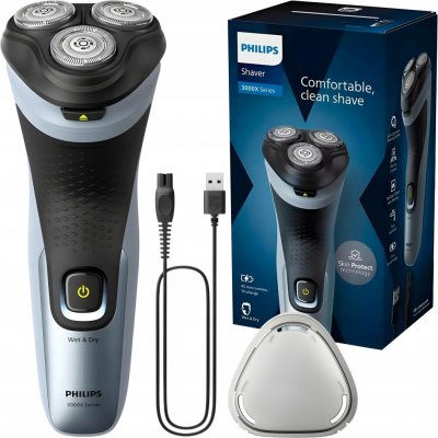 Philips X3063/00 černý, modrý – Zboží Mobilmania