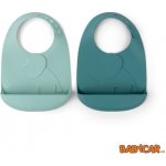 Done by Deer Peekaboo bib 2pack Elphee blue – Zboží Dáma