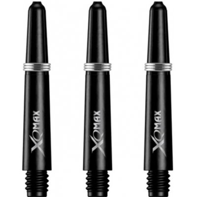 XQMax Darts Solid Colour with Logo - short - black – Zboží Dáma