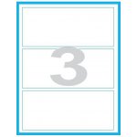 MP print etikety samolepící A4, 200x90 mm, 3ks/arch, 100 archů, reflexní žluté – Hledejceny.cz