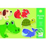 Djeco duo Zvířátka 20 dílků – Hledejceny.cz