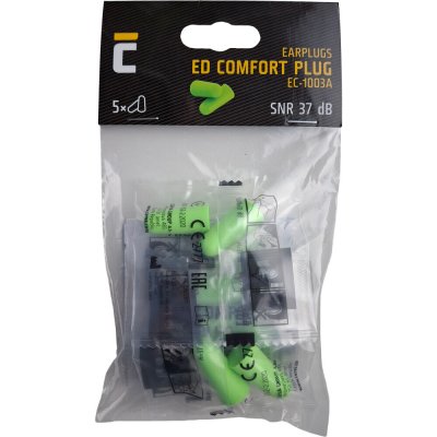 GuangDong J&Y Industrial Co., Ltd ED COMFORT PLUG ušní zátky 5 párů BLISTR – Hledejceny.cz