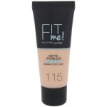Maybelline Fit Me make-up 115 Ivory Matte + Poreless 30 ml – Zbozi.Blesk.cz