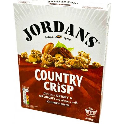 Jordans cereálie Country Crisp Ořechové 450 g – Zboží Dáma