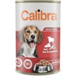 Calibra Dog hovězí játra zelenina v želé NEW 1,24 kg – Hledejceny.cz