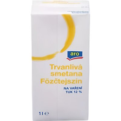 Aro Smetana na vaření 12% živoč. 1kg – Zboží Dáma