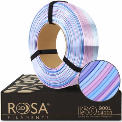 Rosa 3D PLA SILK 1,75 mm 1 kg Candy – Zboží Živě