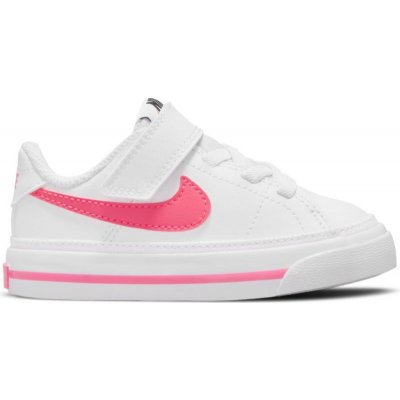 Nike Court Legacy (TDV) Jr - white/hyper pink – Zboží Mobilmania