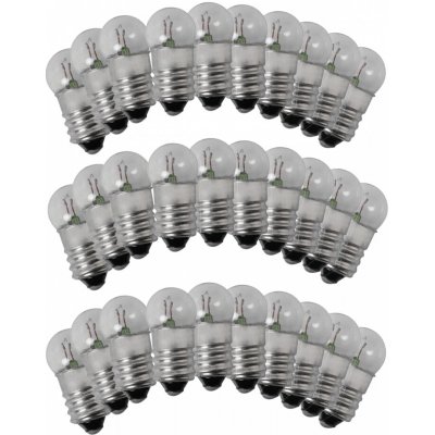 ElektroSkalka Žárovky E-10 24V 125mAh 3W 30ks pro lucerničky (1ks) – Hledejceny.cz