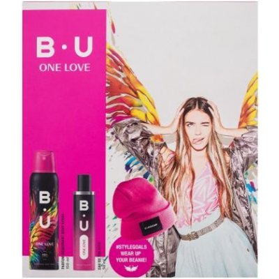 B.U. One Love dárková kazeta pro ženy EDT 50 ml + deodorant 150 ml – Zboží Mobilmania