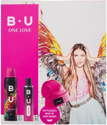 B.U. One Love dárková kazeta pro ženy EDT 50 ml + deodorant 150 ml