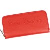 Peněženka Celozipová kožená červená peněženka Pierre Cardin FN8822