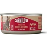 CARNILOVE Cat CAN Paté Made with Chicken & Lamb 100 g – Sleviste.cz