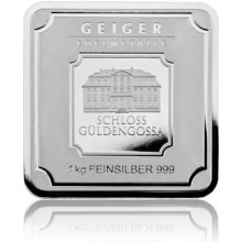 Leipziger Edelmetallverarbeitung Geiger Stříbrný slitek original 1000 g