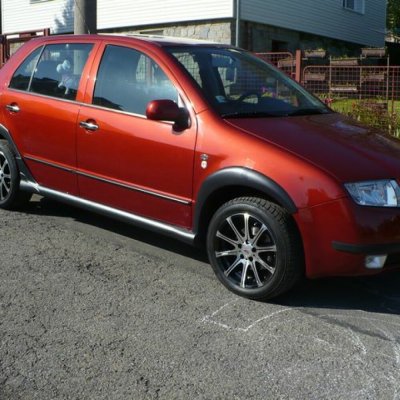 Sada plastové lemy a prahy Škoda Fabia I. | Zboží Auto