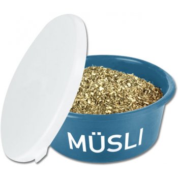 Vědro na Müsli 5l s víkem azurové