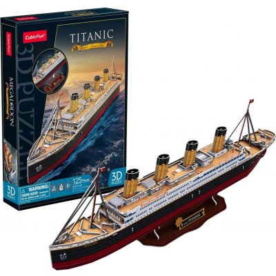 Cubicfun 3D puzzle Titanic, Royal Mail Ship 125 ks – Hledejceny.cz