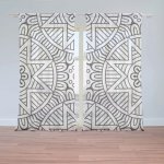 Záclony Hvězdy mehendi: 2 ks - 150x250 cm - Sablio – Hledejceny.cz