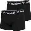 Boxerky, trenky, slipy HUMMEL Mars Black černé 2 Pack