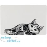 Zentangle prostírání kočka 44 x 28 cm – Zboží Dáma