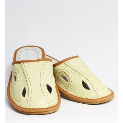 Pánské kožené papuče Model 1B – Sleviste.cz