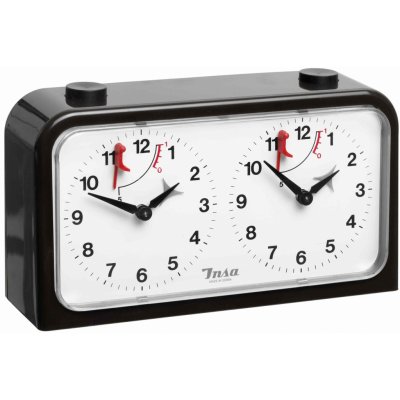 Analogové šachové hodiny INSA basic – Zboží Živě