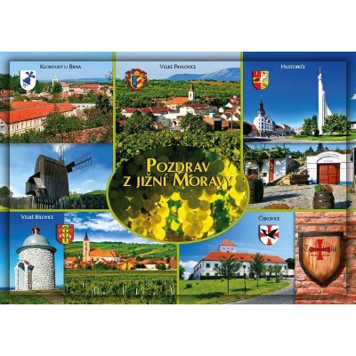Rillich Ivan Pohlednice Pozdrav z Jižní Moravy – Zboží Mobilmania
