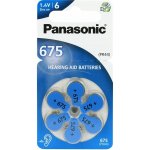 Panasonic baterie do naslouchadel 6ks PR675(44H)/6LB – Sleviste.cz