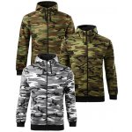 Malfini Camo zipper C1932 camouflage gray – Zboží Dáma