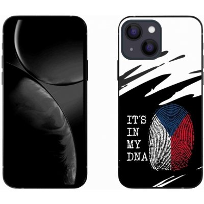 mmCase na iPhone 13 mini 5.4 - vlajka otisk prstu černobílé pozadí – Zboží Mobilmania