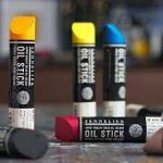 Oil Stick Sennelier Oil stick Large size S1 815 Chrom oxide green 96 ml – Sleviste.cz