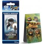 CurePink: | Magnetická knižní záložka Star Wars|The Mandalorian: Grogu (9 x 5 cm) [MS2501434] – Hledejceny.cz