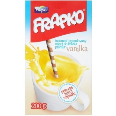 Frapko instatní nápoj do mléka s příchutí vanilky 200g – Zboží Mobilmania