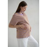 Triko ke kojení Mamahood Lila Stripes – Zboží Dáma