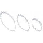 Vykrajovátka na perníčky a cukroví OVÁL zoubkovaný, sada 3ks – Zboží Dáma