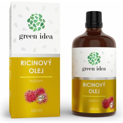 Green idea Ricinový pleťový olej 100 ml – Zbozi.Blesk.cz